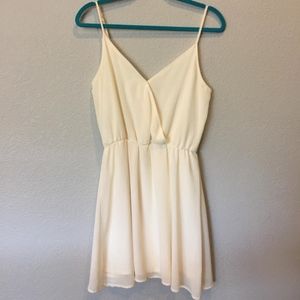 Cream Flowy Sundress